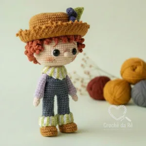Limaozinho Turma da Moranguinho Amigurumi – Boneco em Crochê Feito à Mão