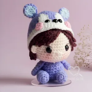 J-Hope BTS Sunshine Amigurumi – Boneco em Crochê Inspirado no K-pop