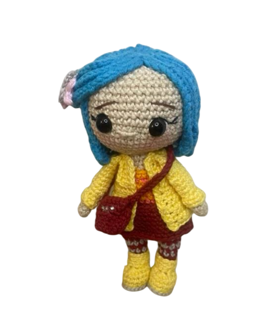 Coraline Jones Amigurumi – Boneca em Crochê Inspirada no Filme Coraline